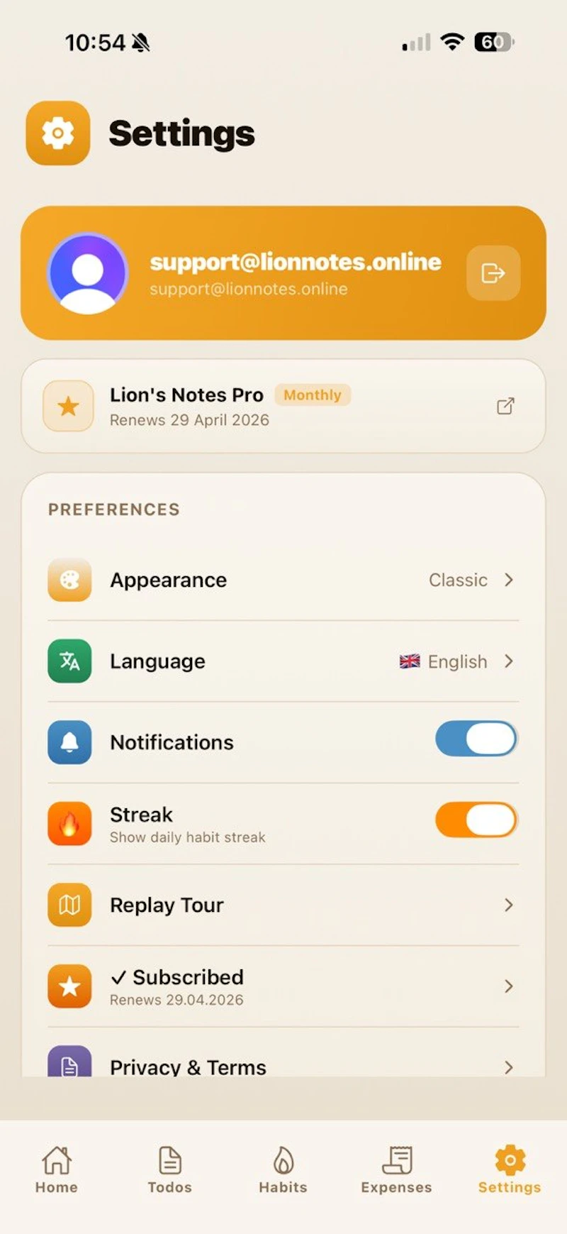 Lion's Notes screenshot 9