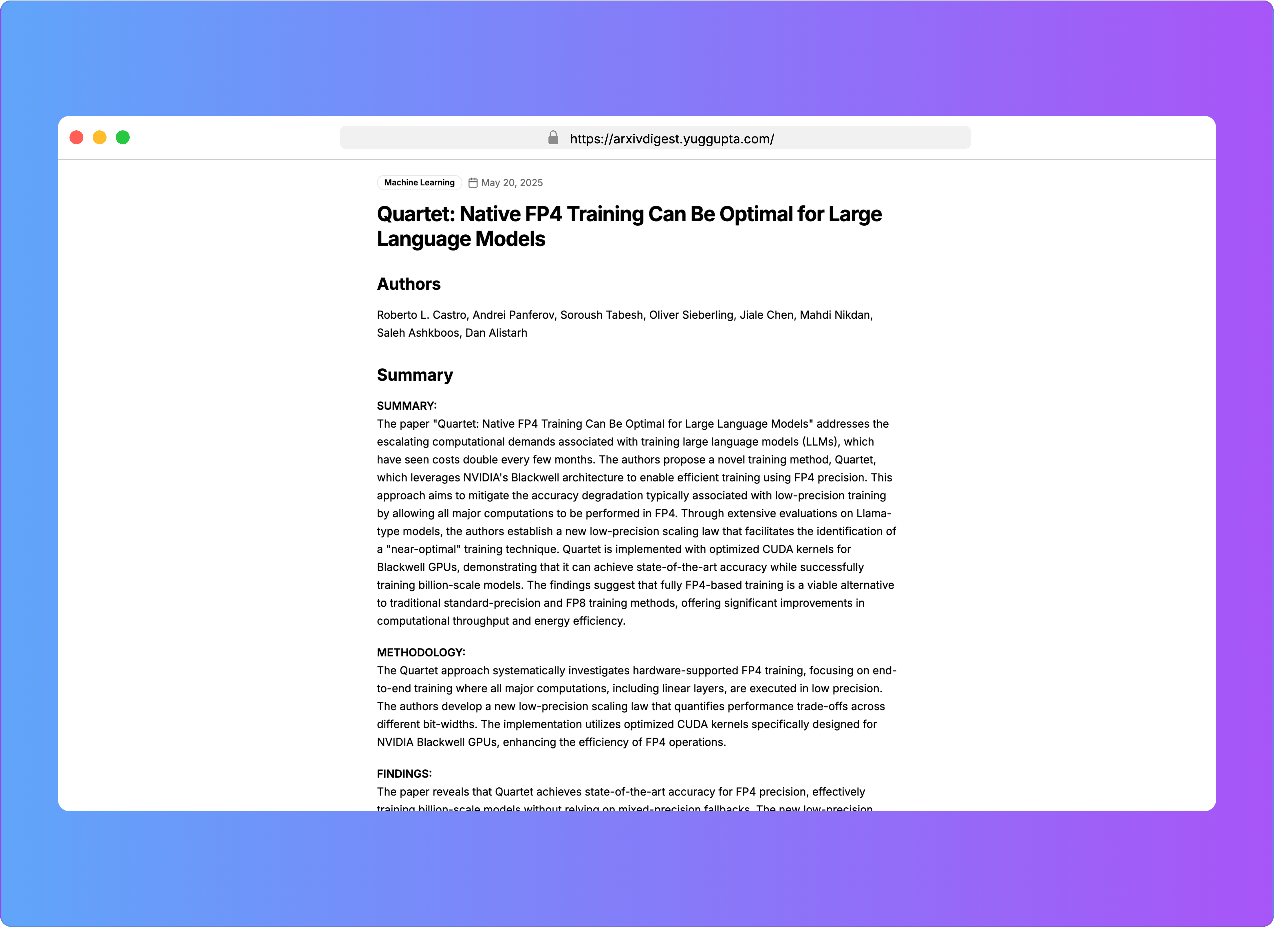 Arxiv Digest media 3