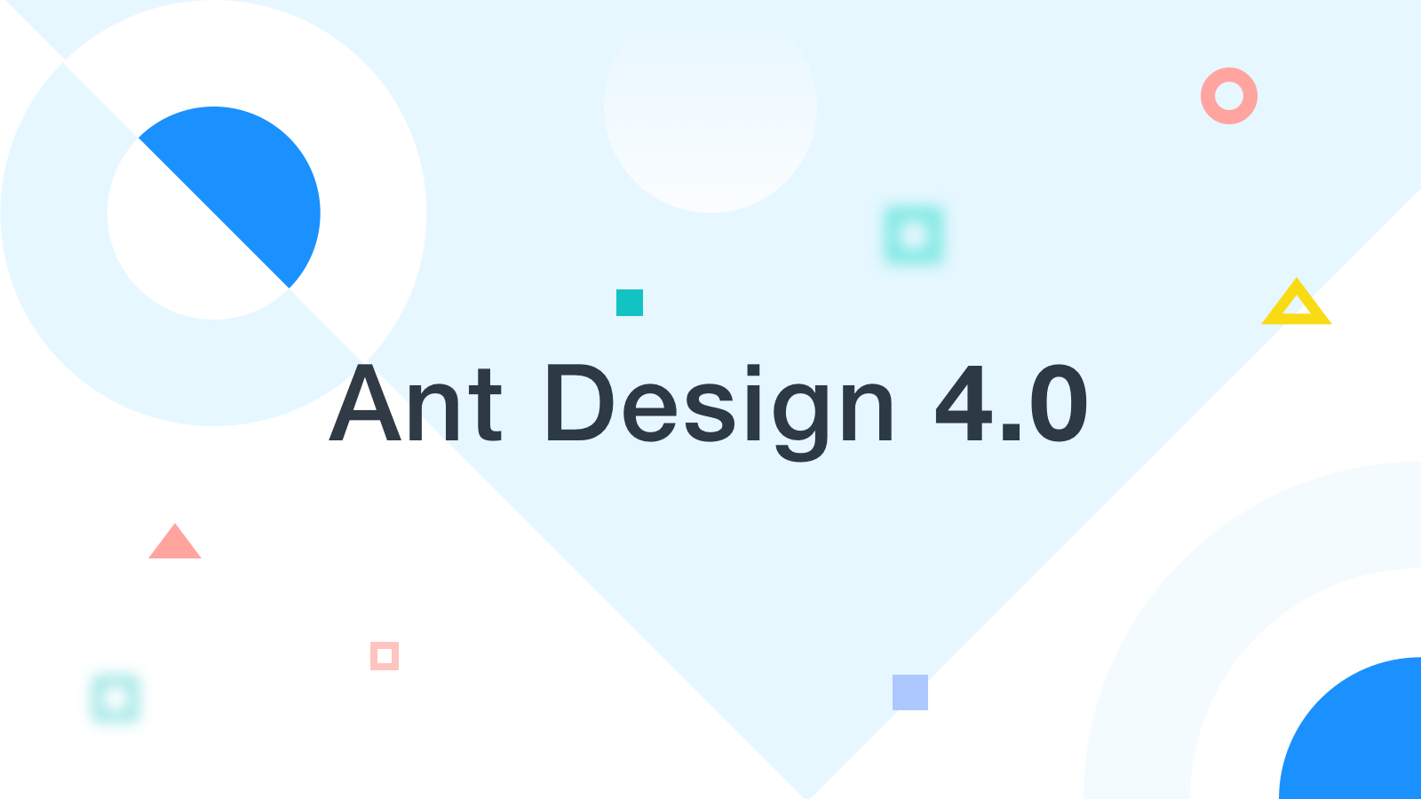 Ant Design 4.0 is in processing gallery image