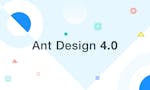 Ant Design 4.0 is in processing image