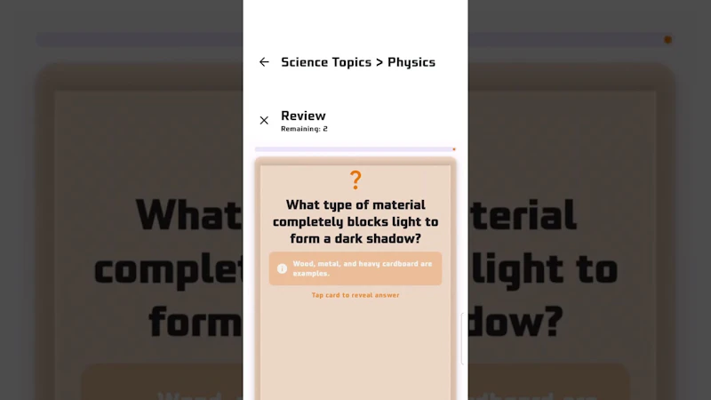 kAryadina: Study & Flashcards screenshot 1 (video preview)