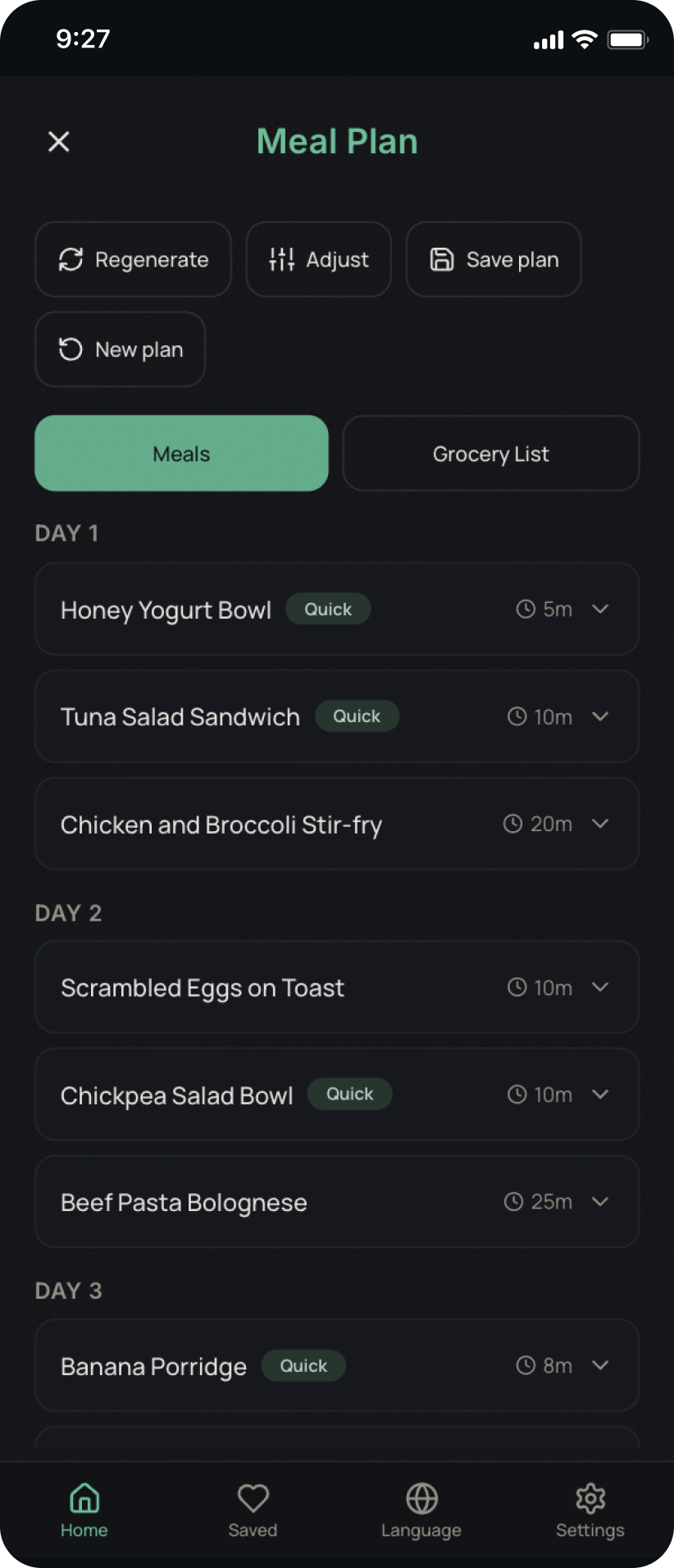 What Can I Eat? — Food Recommendations gallery image
