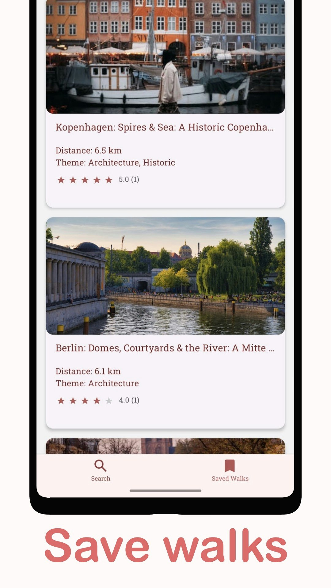 Legsplorer: Self-Guided Tours - Screenshot 4 showing product features and functionality