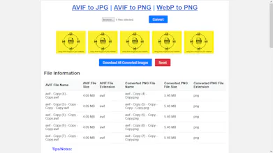 AVIF to PNG Converter gallery image