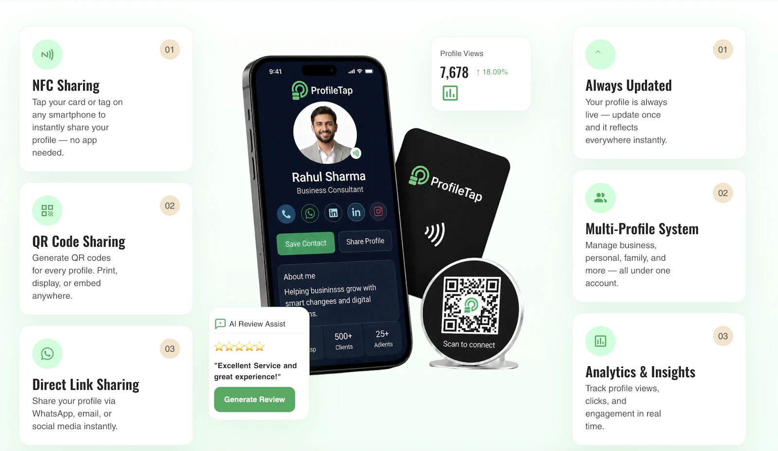 ProfileTap screenshot 2