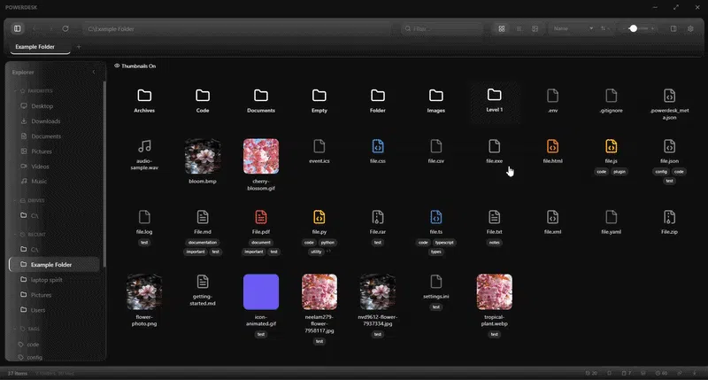 PowerDesk screenshot