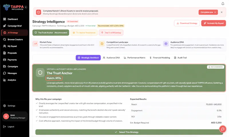 TAIPPA Influence screenshot 4