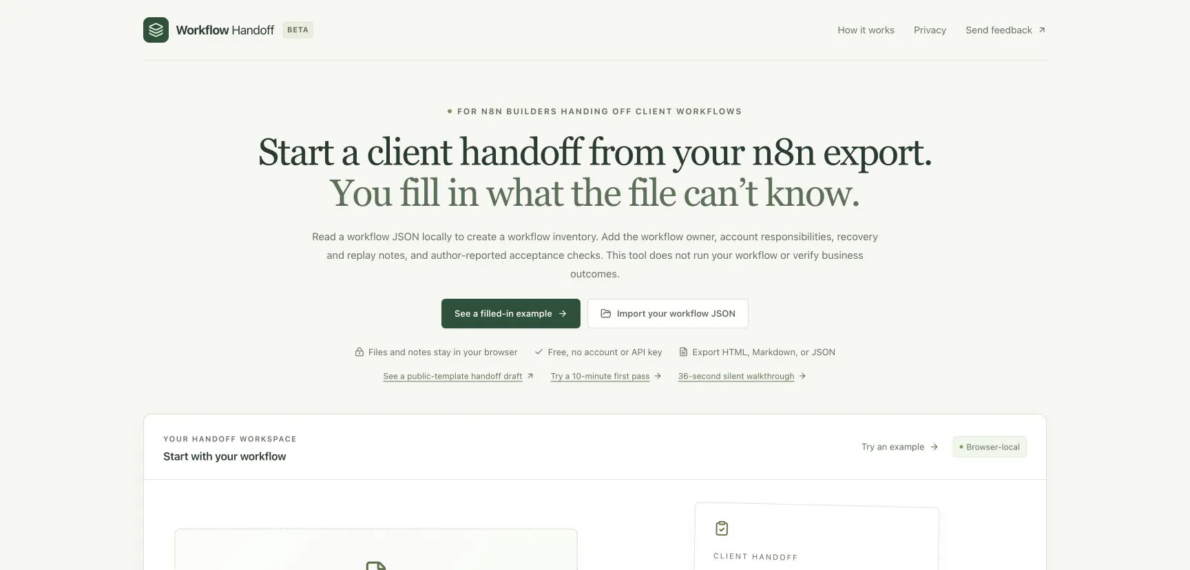 Workflow Handoff gallery image