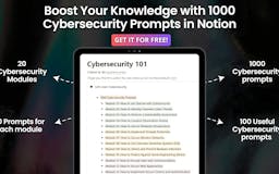 1000+ Cybersecurity Prompts media 2