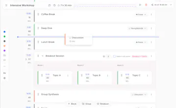 Sessionplan gallery image