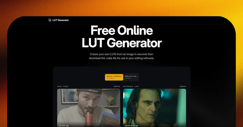 LUT Generator screenshot 1