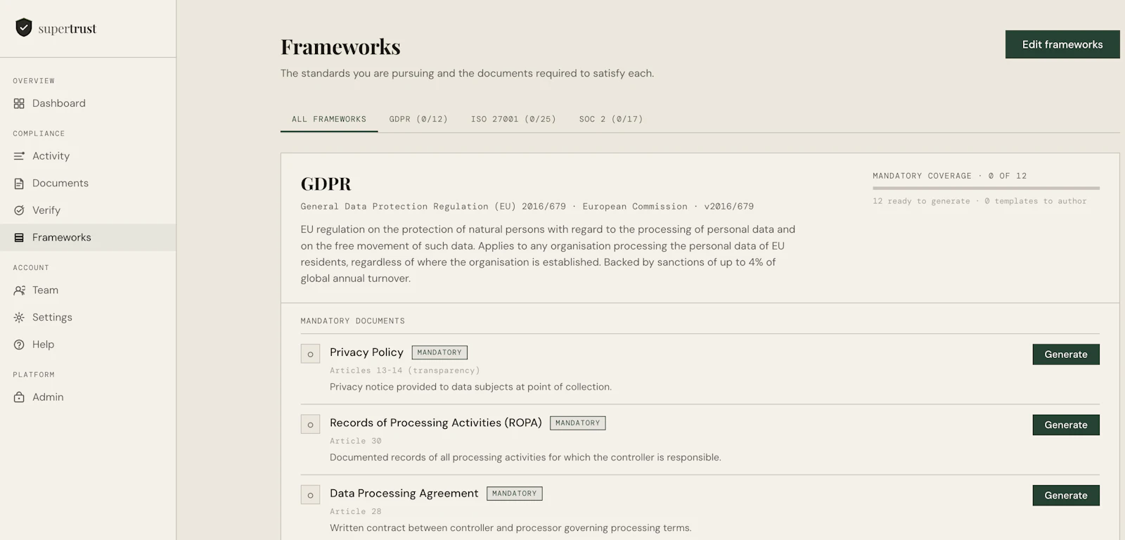 SuperTrust screenshot 3