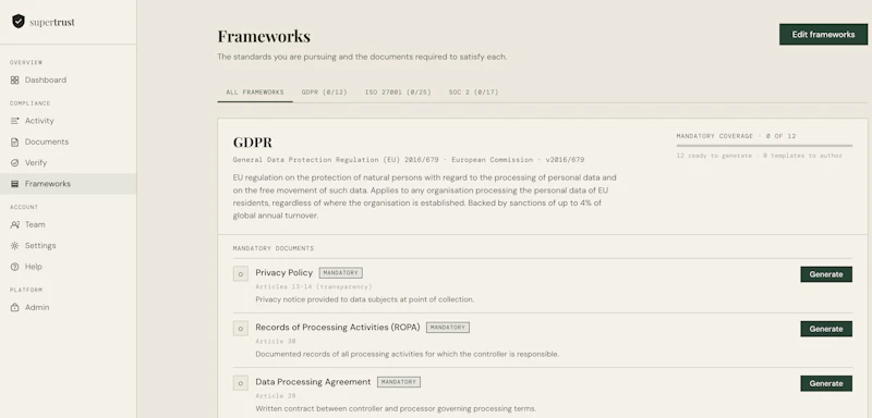 SuperTrust screenshot 3