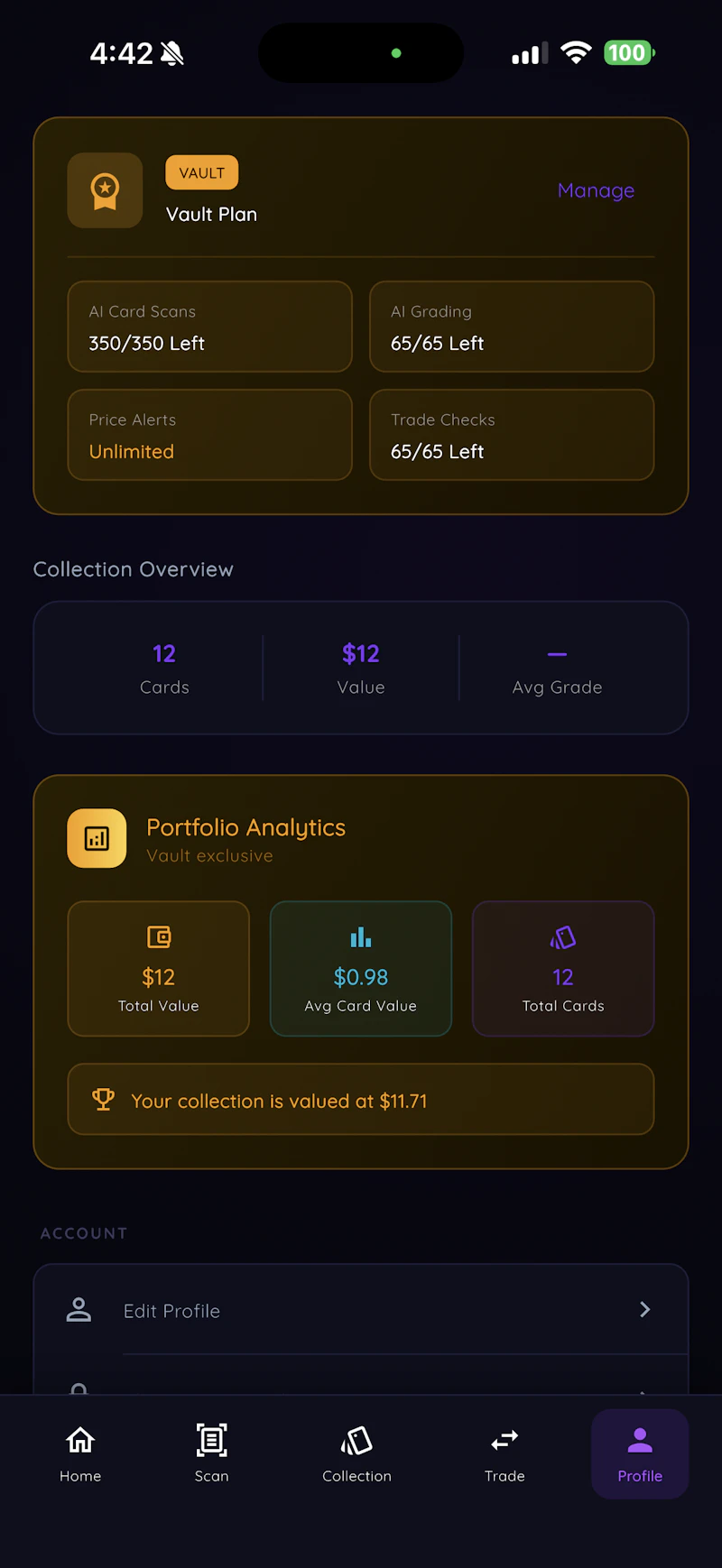 PokéVault: Card Scan & Tracker screenshot 7