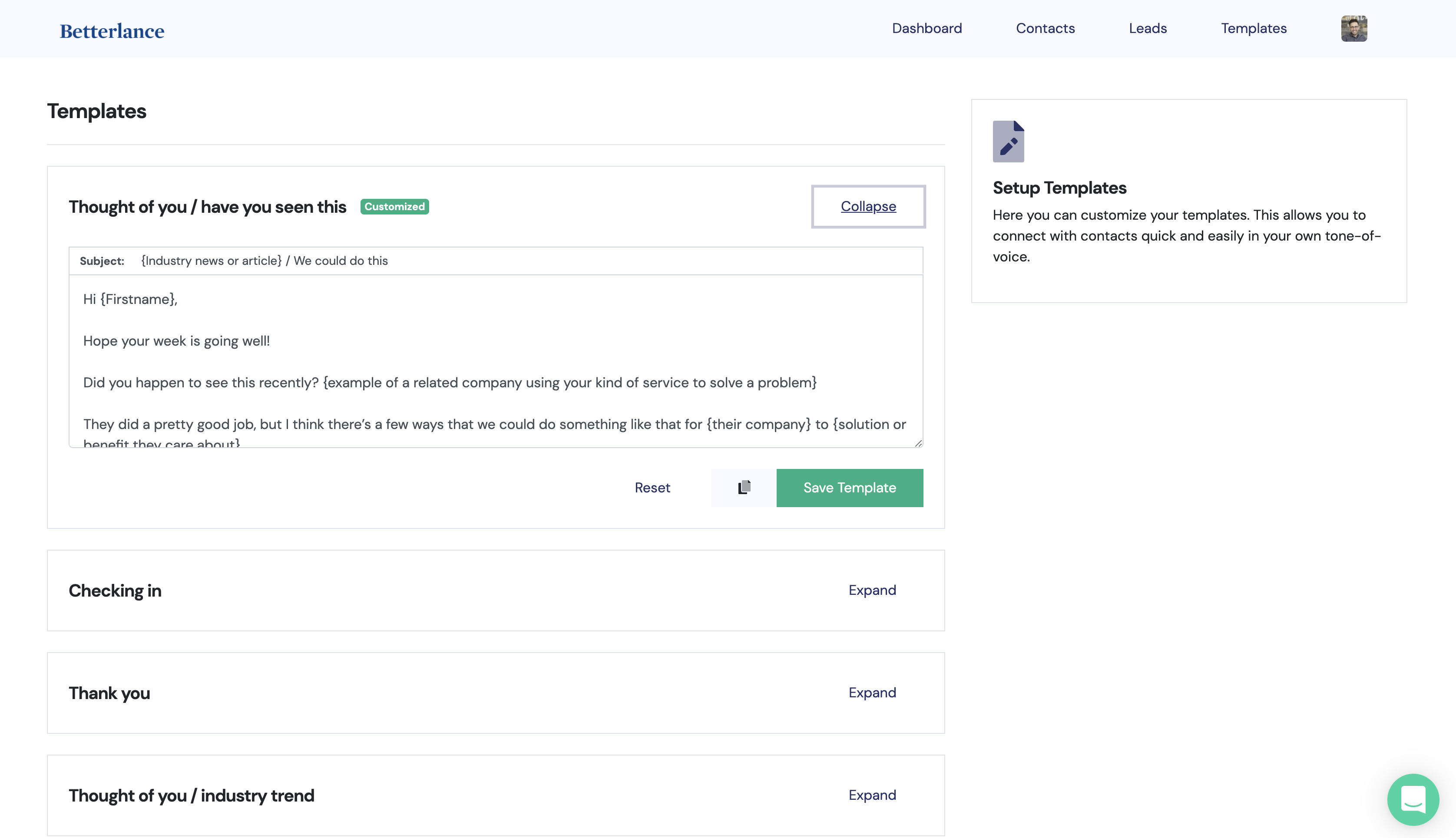 Betterlance CRM gallery image