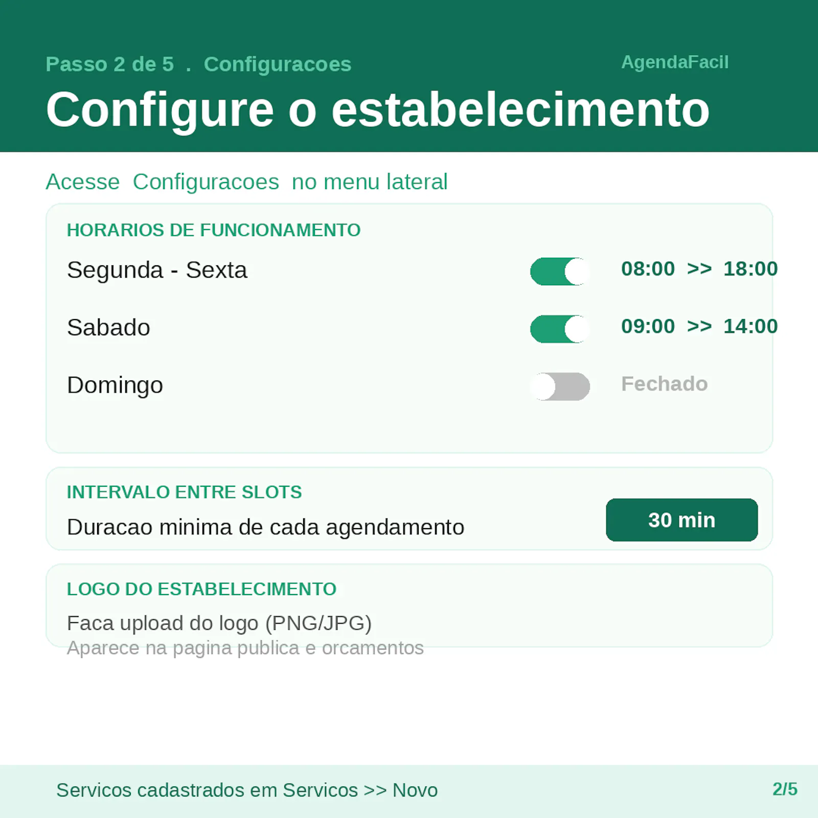 AgendaFácil screenshot 1