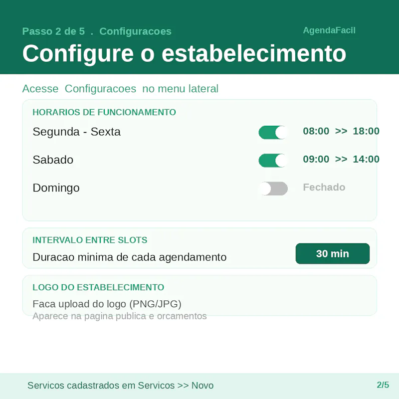 AgendaFácil screenshot 1