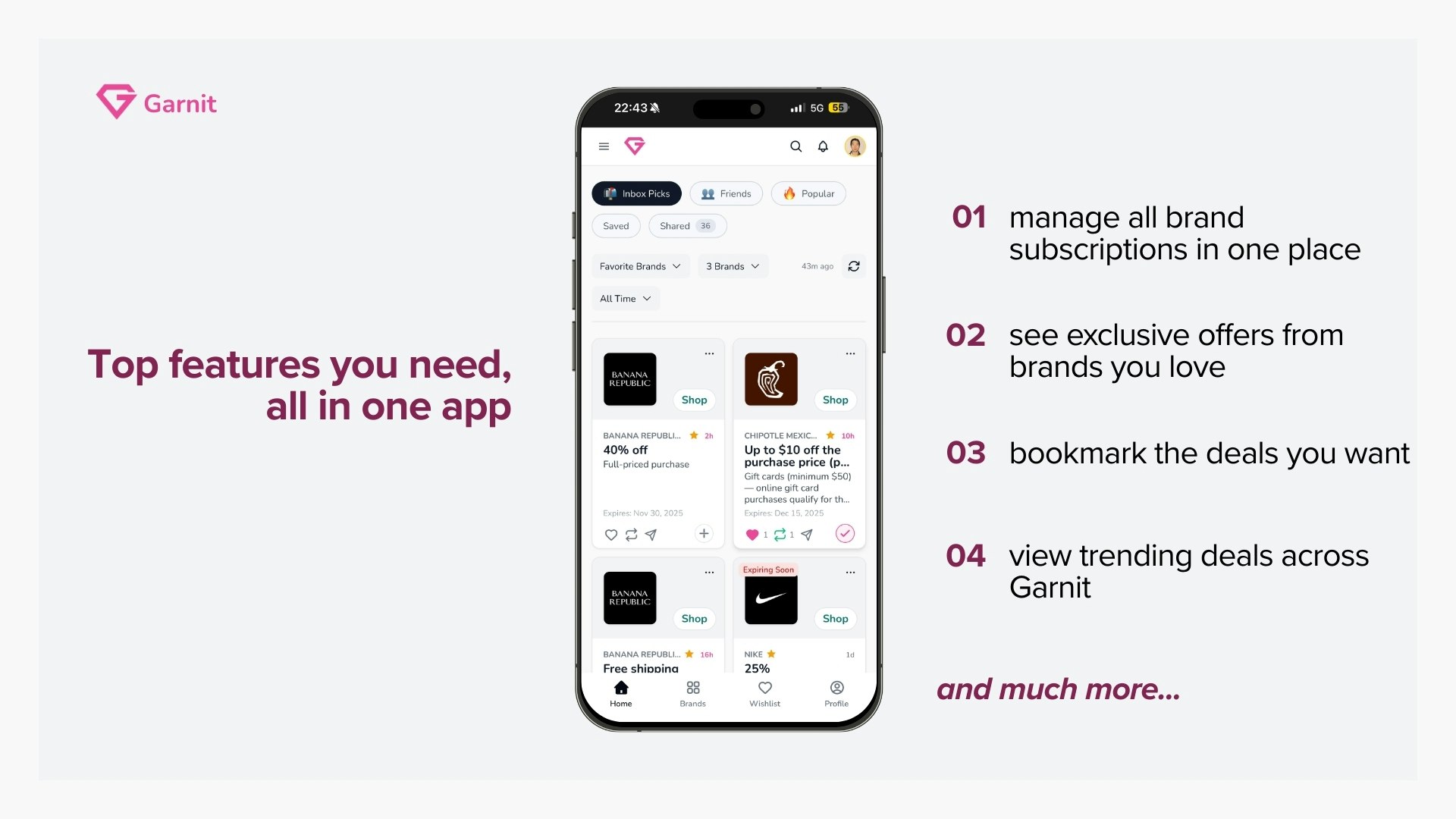 Garnit - Screenshot 3 showing product features and functionality
