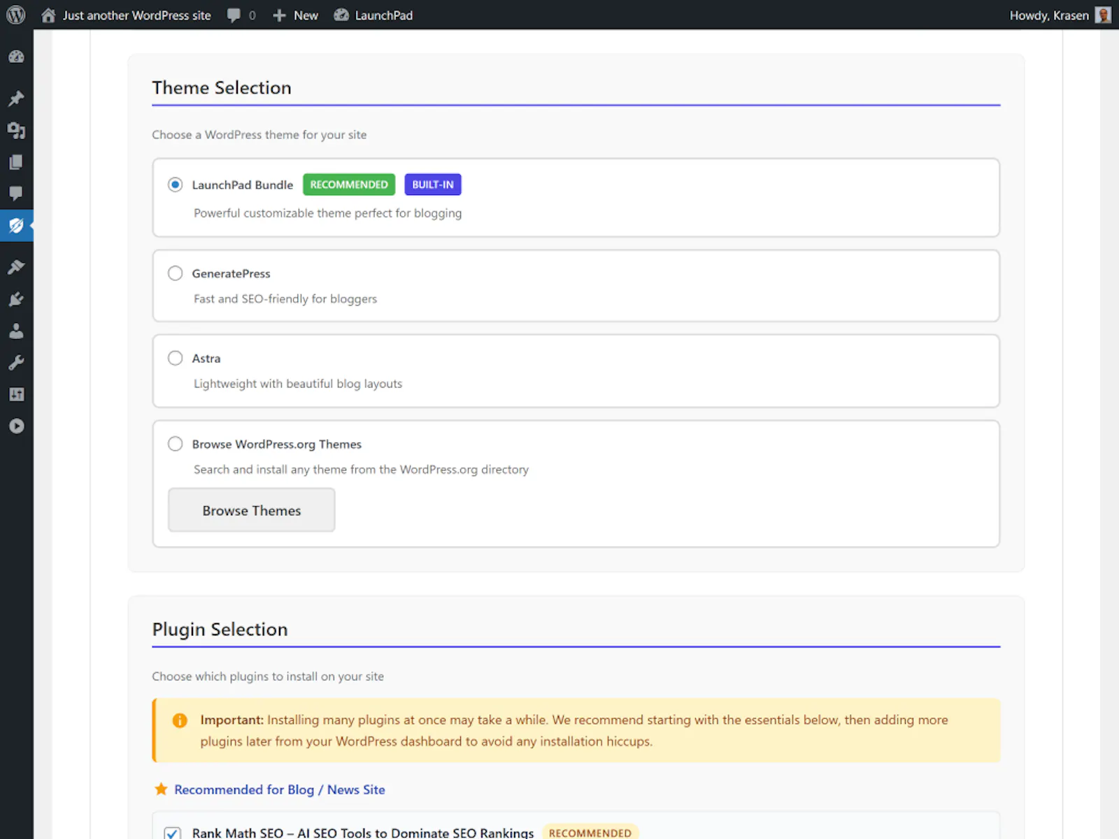 LaunchPad Builder for WordPress screenshot 7