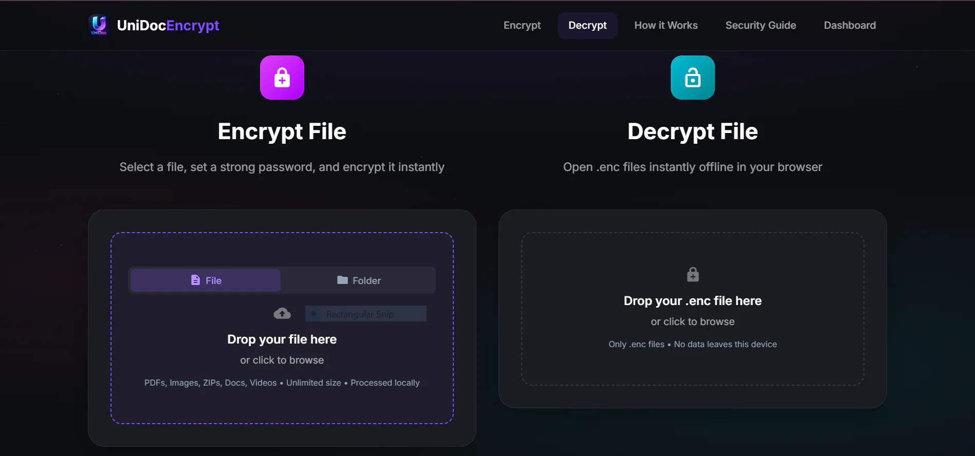 UniDoc Encryption gallery image