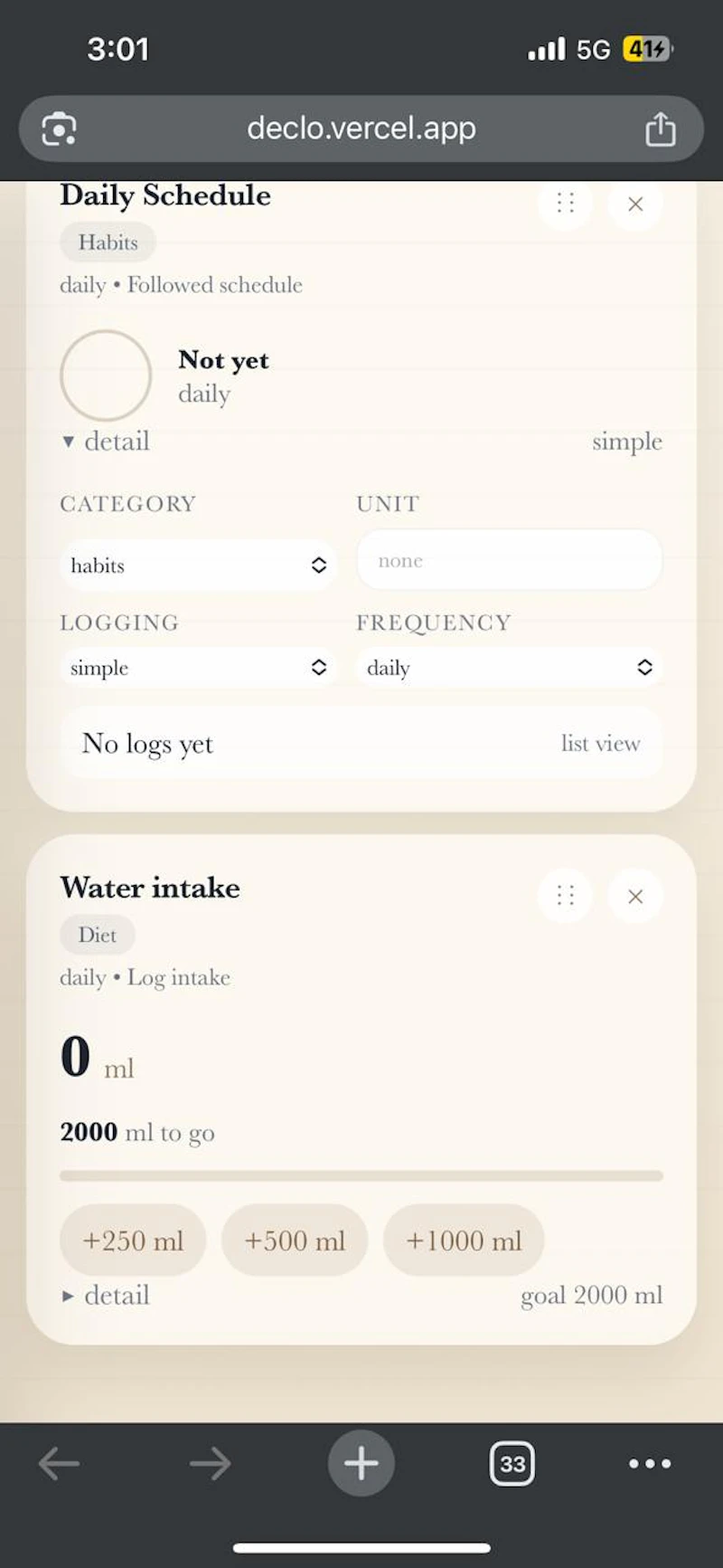 Declo screenshot 1