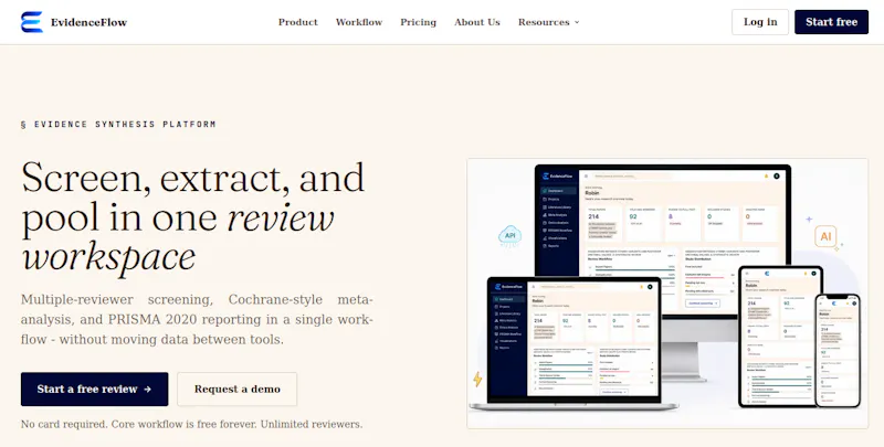EvidenceFlow screenshot 1