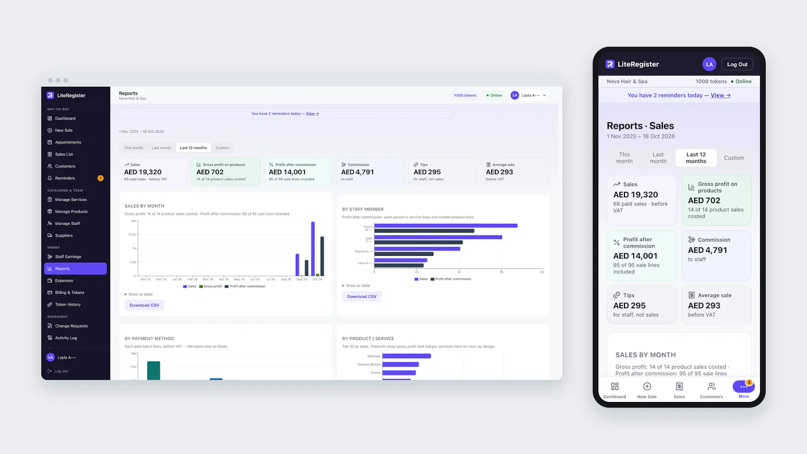 LiteRegister screenshot 5