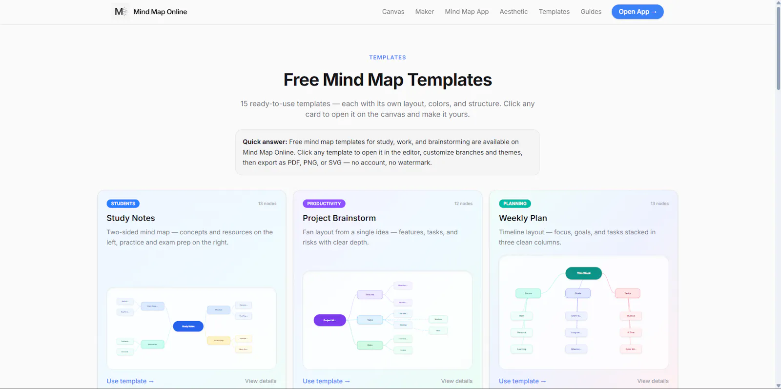 Mind Map Online screenshot 2