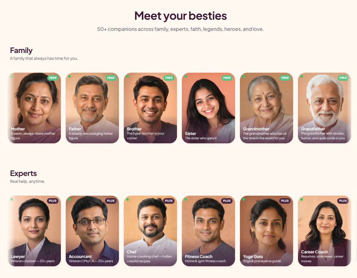 AIBestie.com gallery image