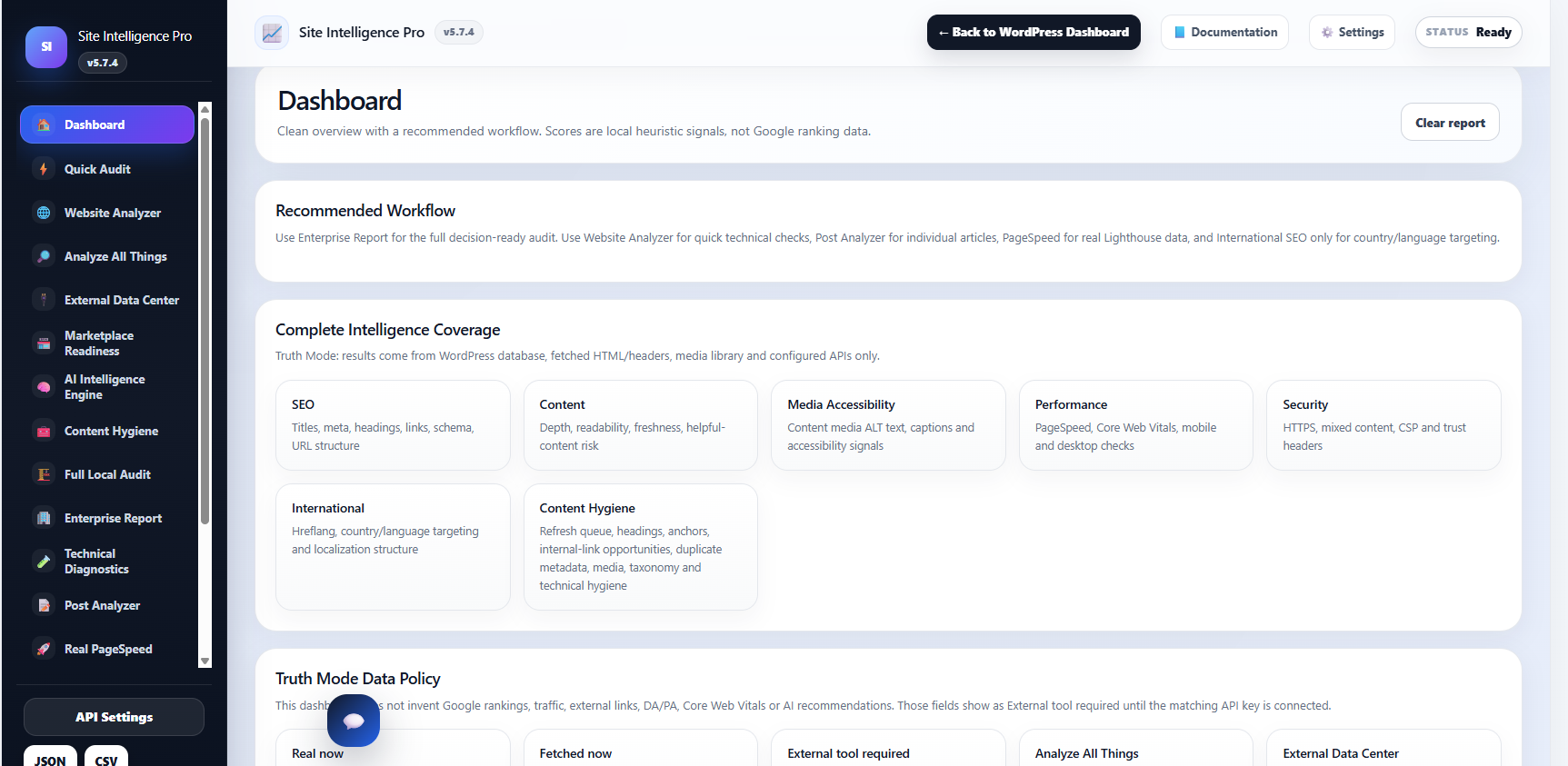 Site Intelligence Pro gallery image