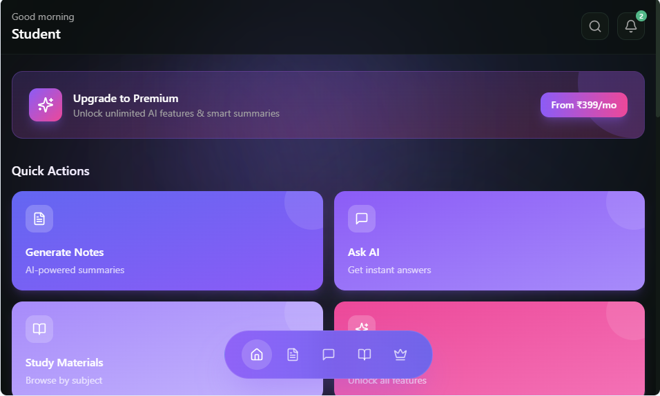 MIND RIVET AI  - Screenshot 2 showing product features and functionality