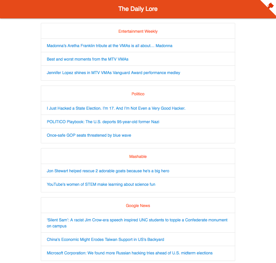 The Daily Lore gallery image