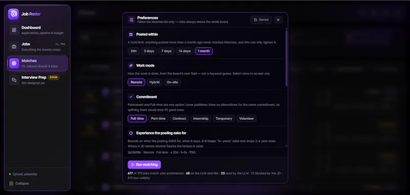 Job Radar screenshot 5