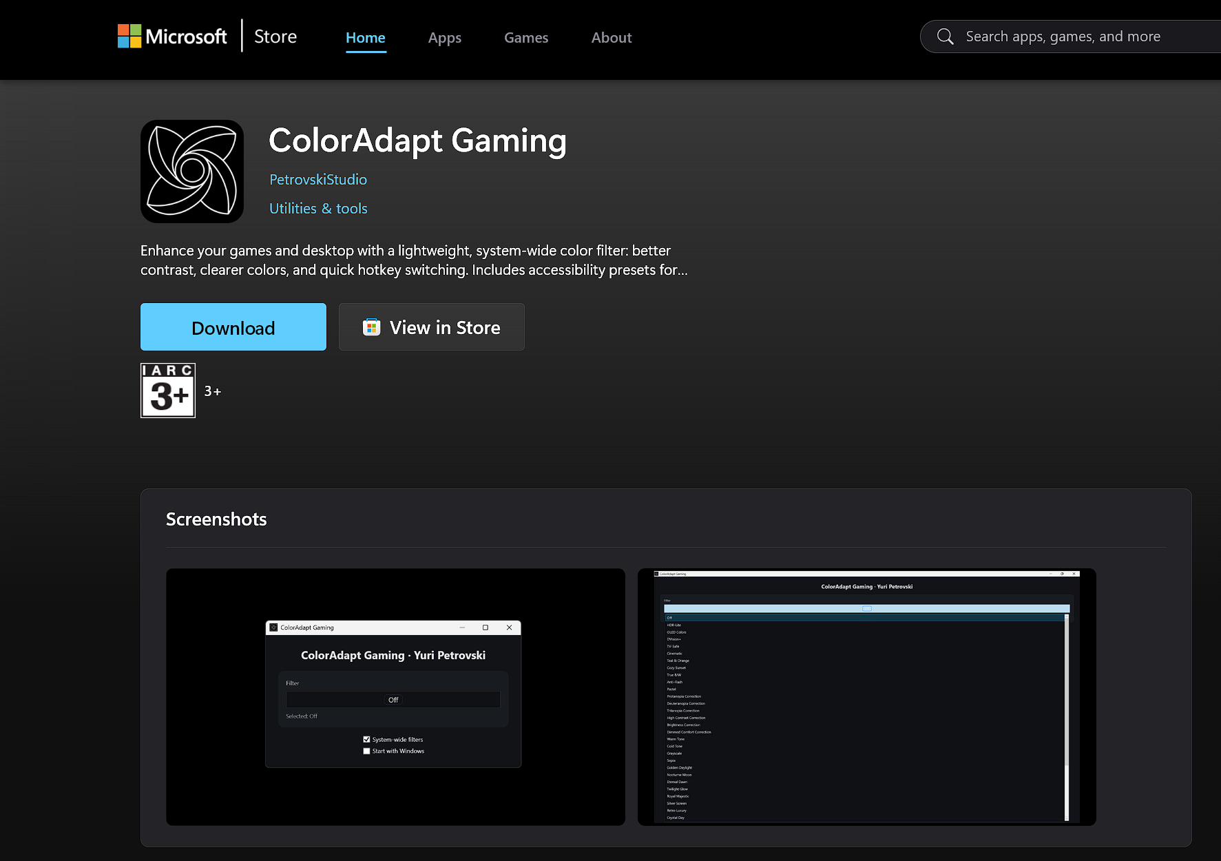 ColorAdapt Gaming gallery image