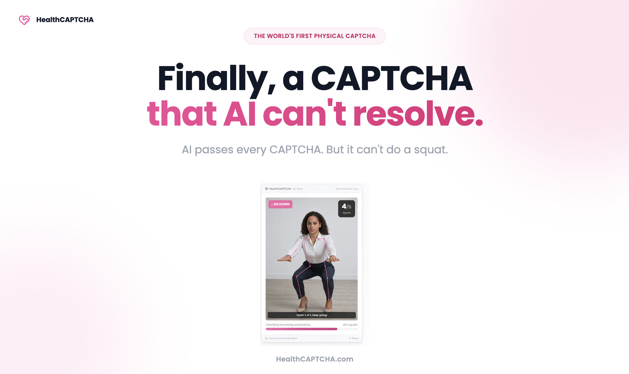 HealthCAPTCHA by Formidable Care gallery image