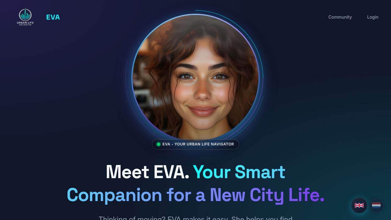 Urban Life Navigator - Main product screenshot demonstrating key features and user interface