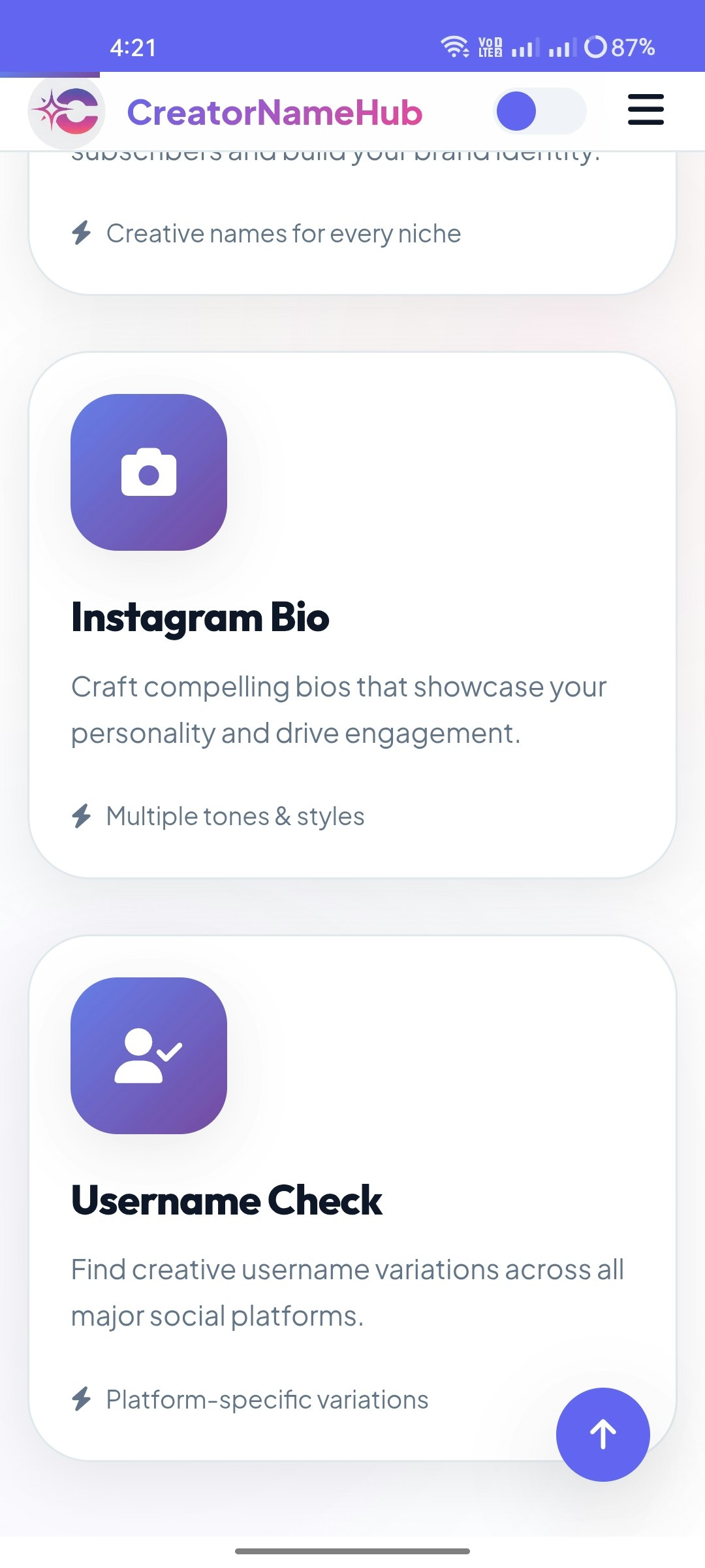 CreatorNameHub gallery image