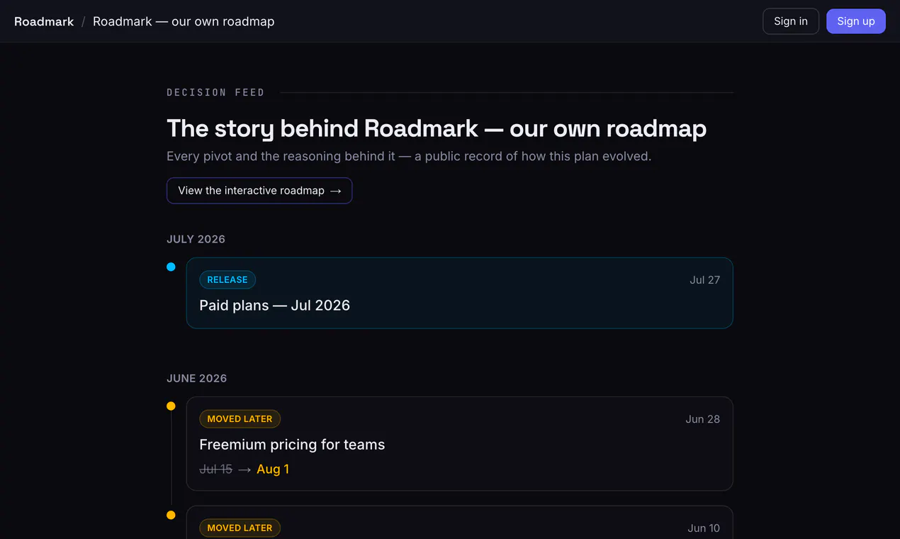 Roadmark gallery image