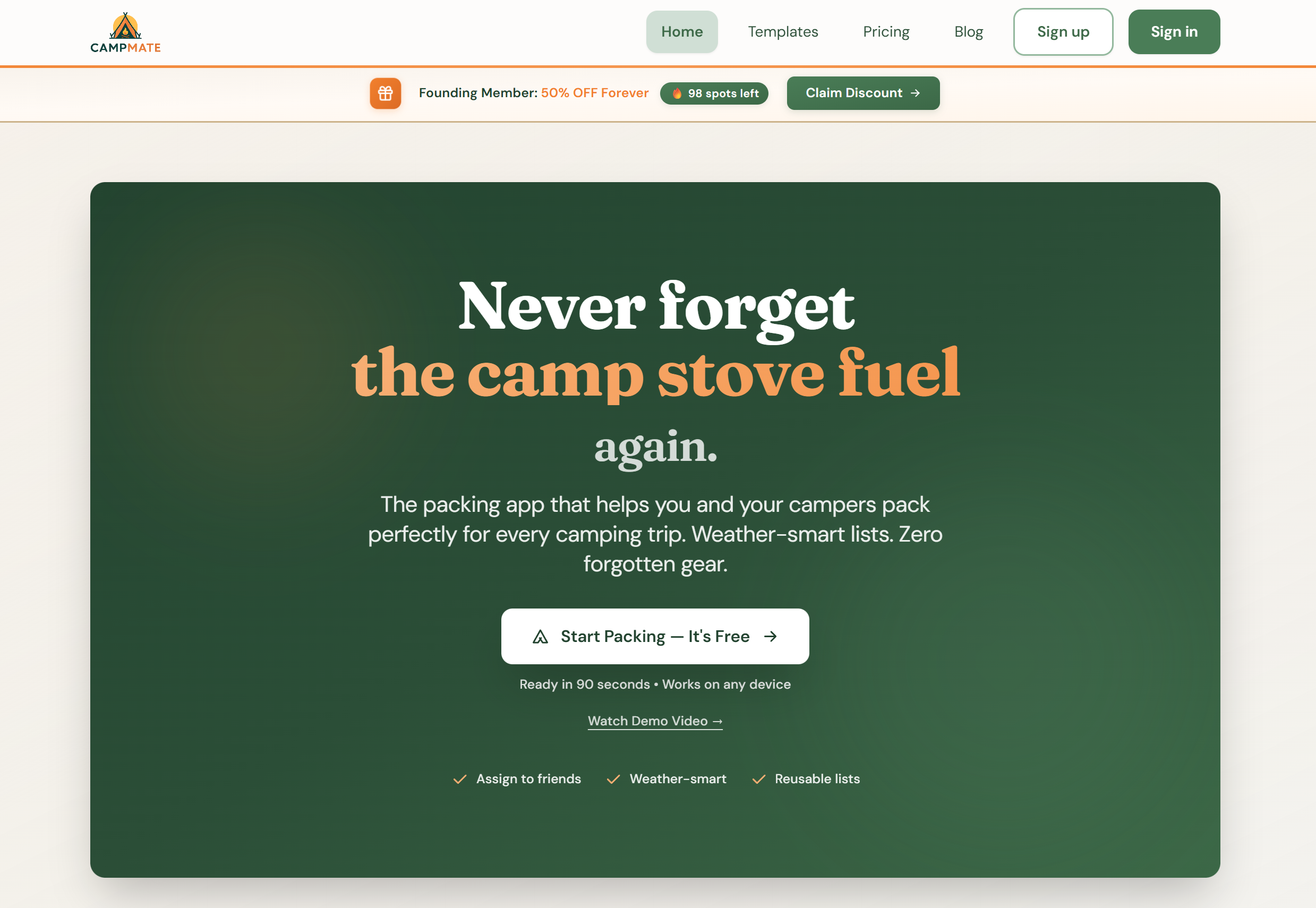 CampMate gallery image