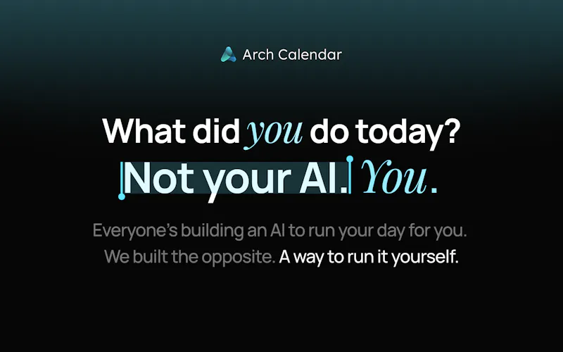 Arch Calendar screenshot 1