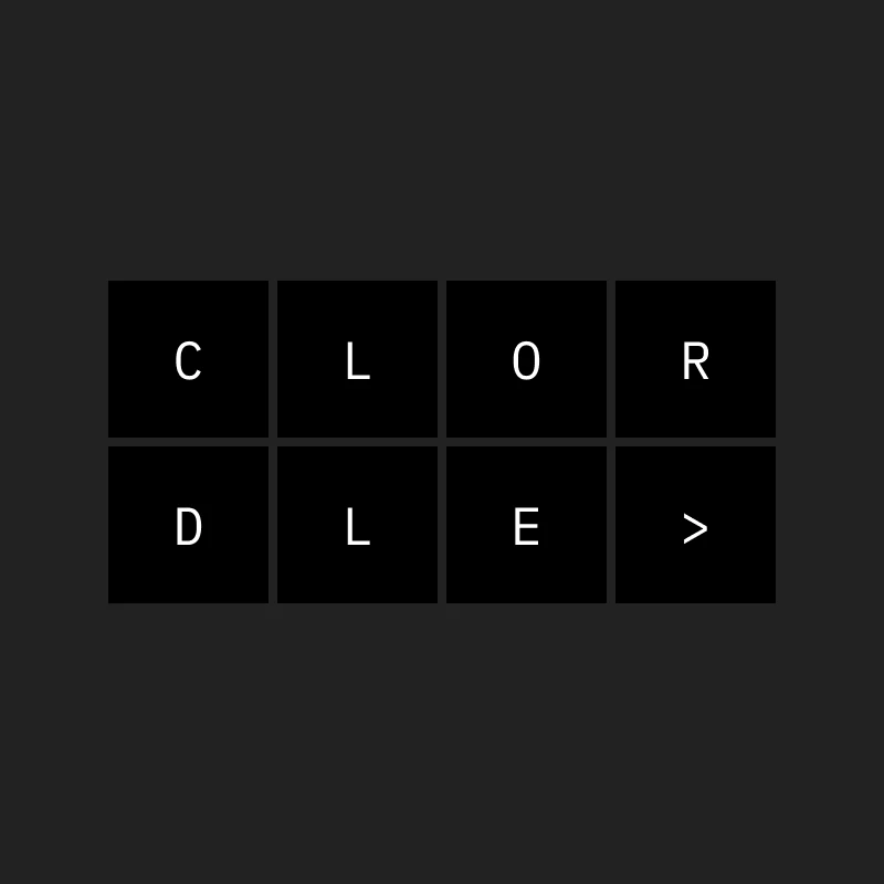 Clordle | Command-Line Wordle