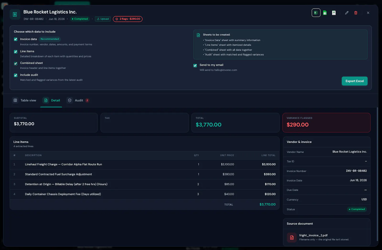 InvoRec screenshot 5
