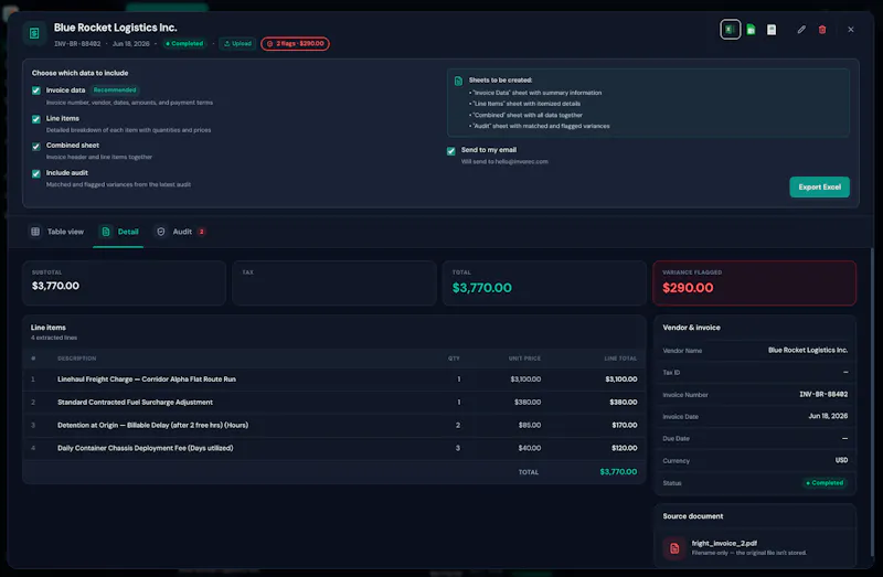 InvoRec screenshot 5