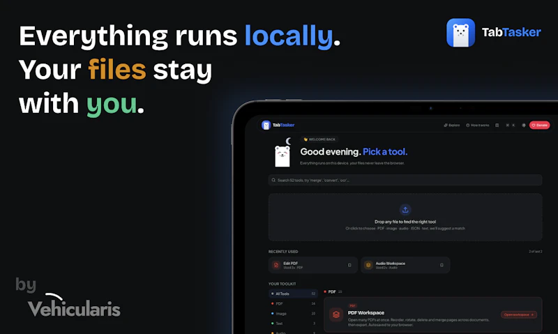 TabTasker screenshot 1