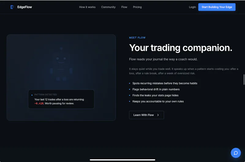 EdgeFlow — Build Your Edge in the market screenshot 6