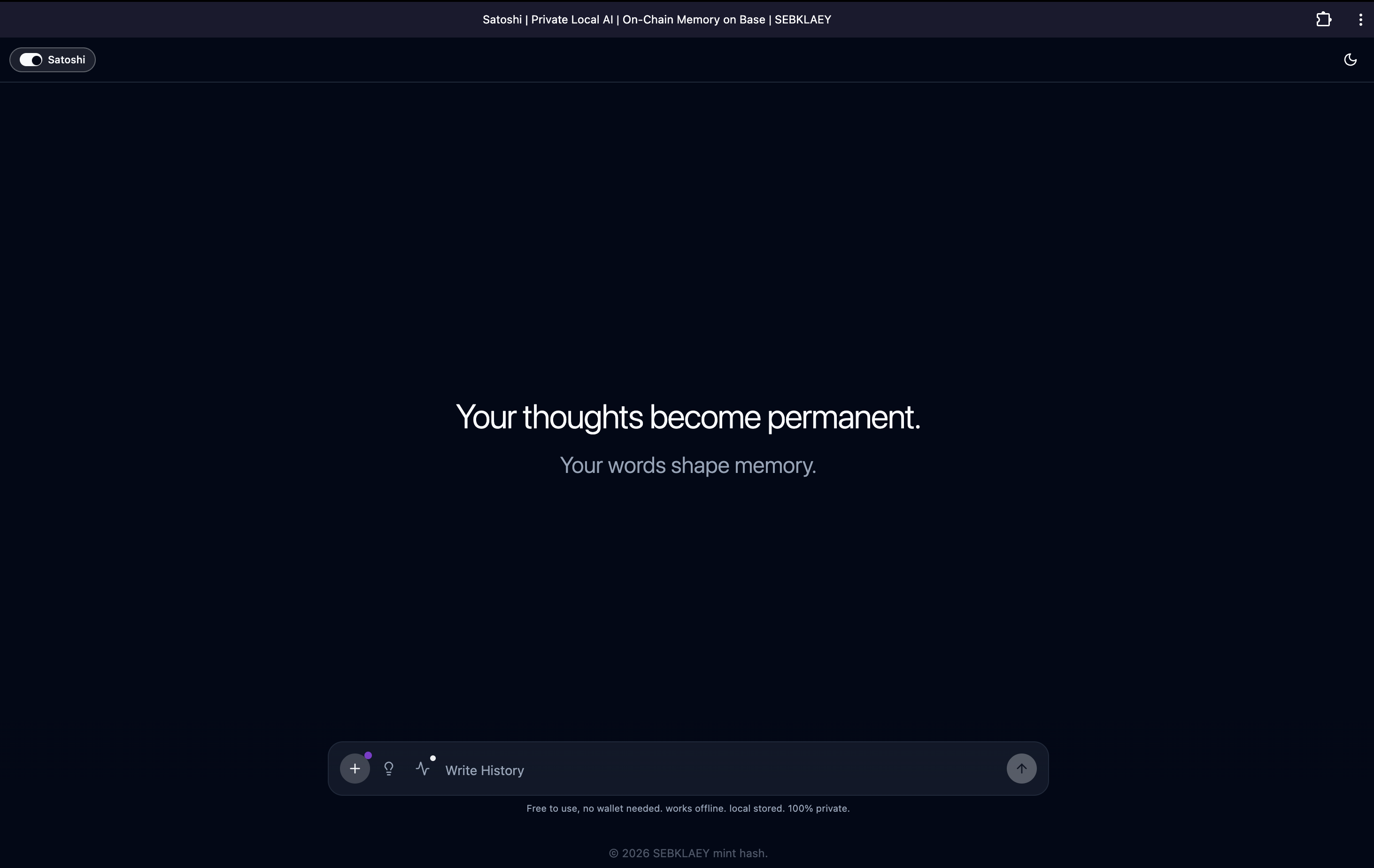 Living Echo AI - Main product screenshot demonstrating key features and user interface