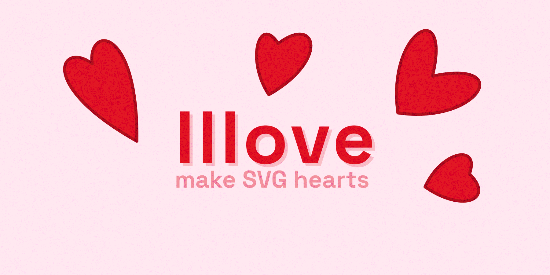 lllove - Een gemakkelijke manier om schattige hart -svgs te maken media 1