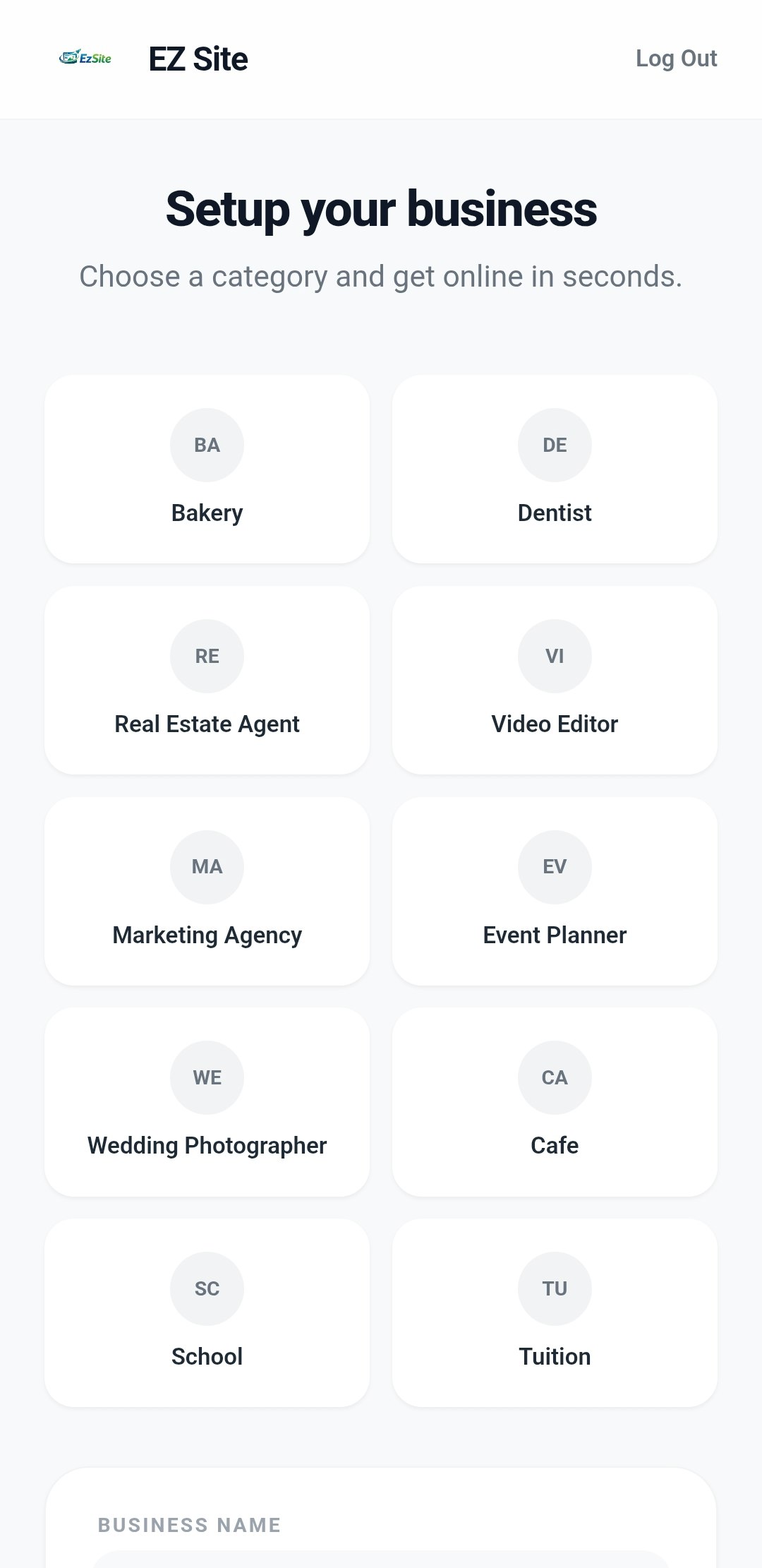 EZ Sites gallery image