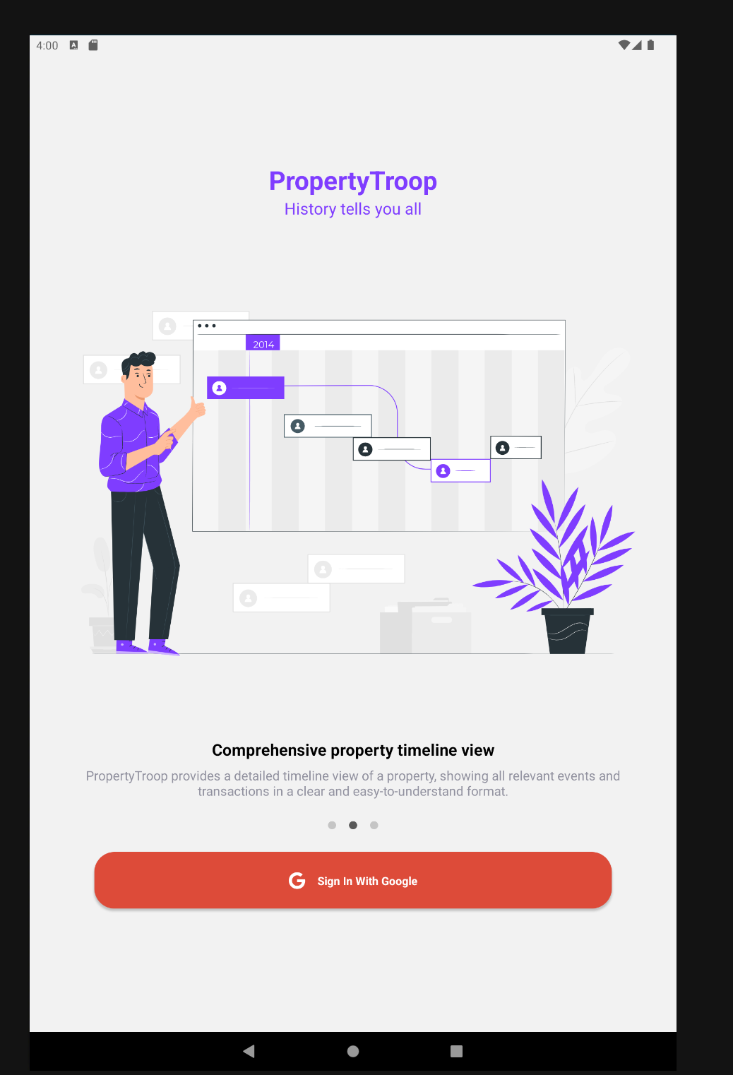 PropertyTroop - 한 번의 클릭으로 속성 타임 라인을 단순화하십시오. 미디어 5