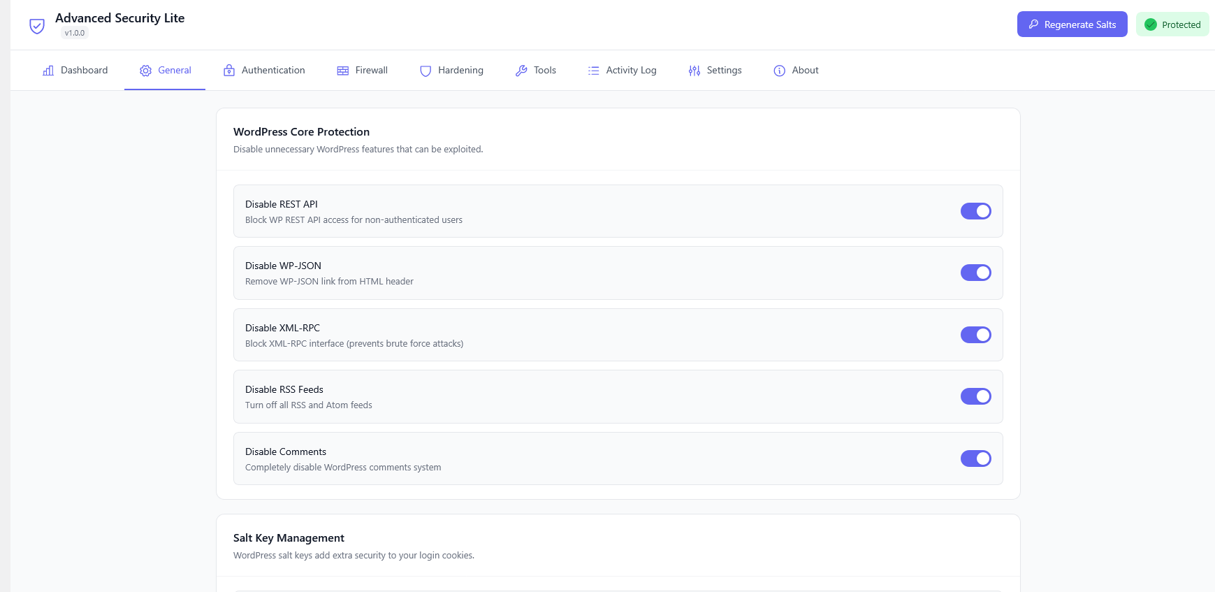 Advanced Security Lite gallery image